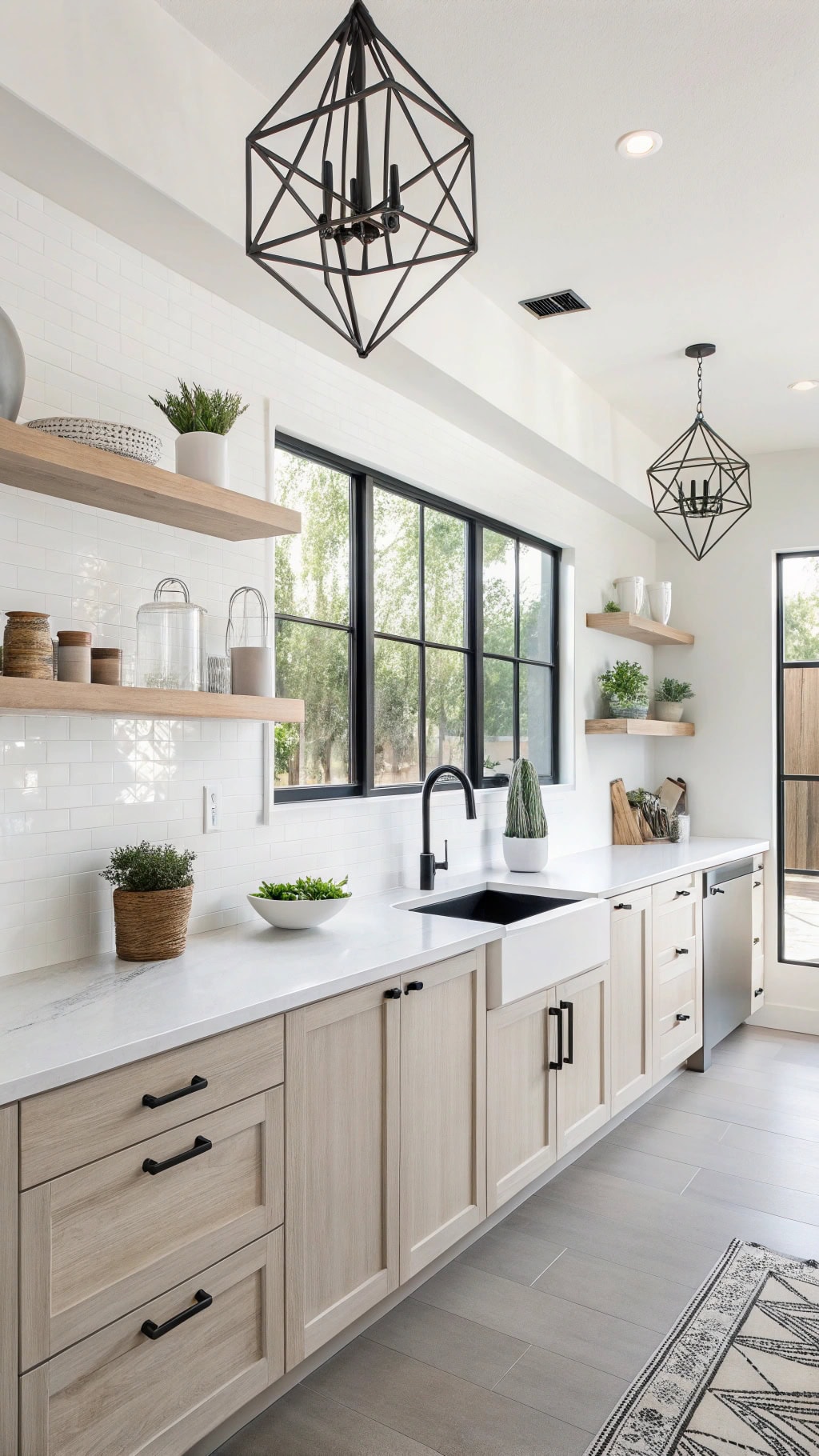 modern zen kitchen retreat