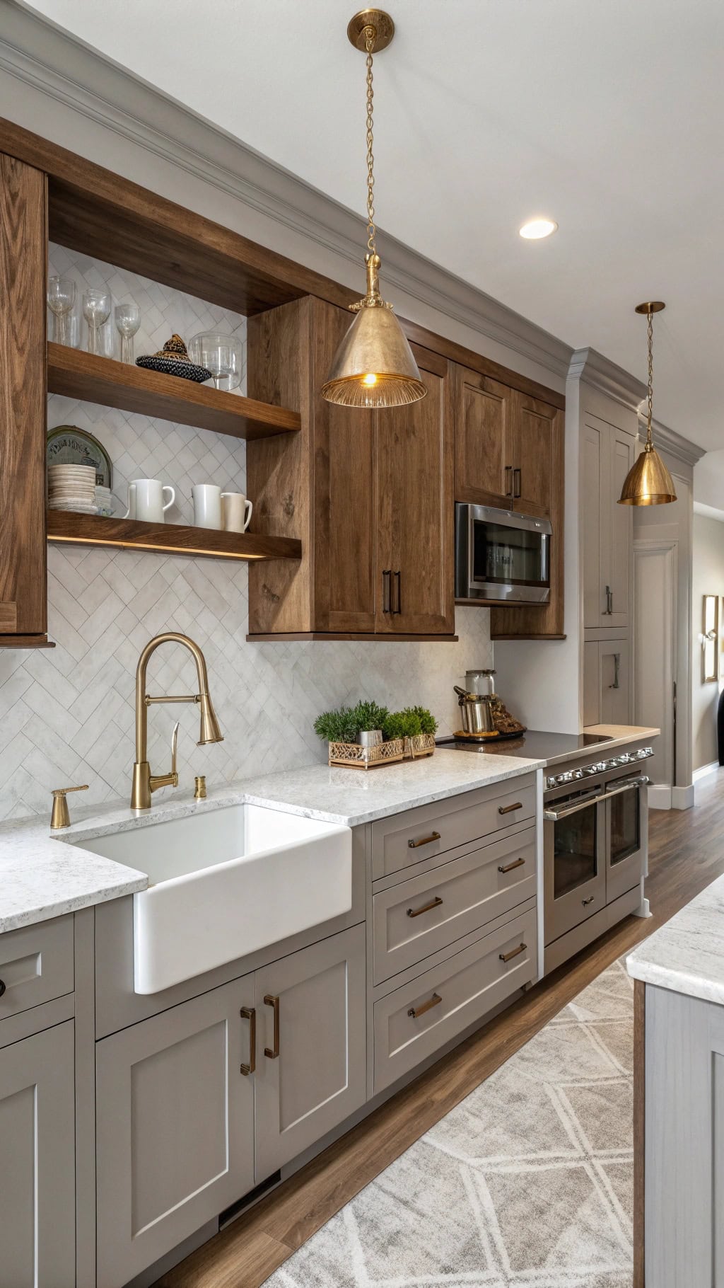 natural elegance in kitchens
