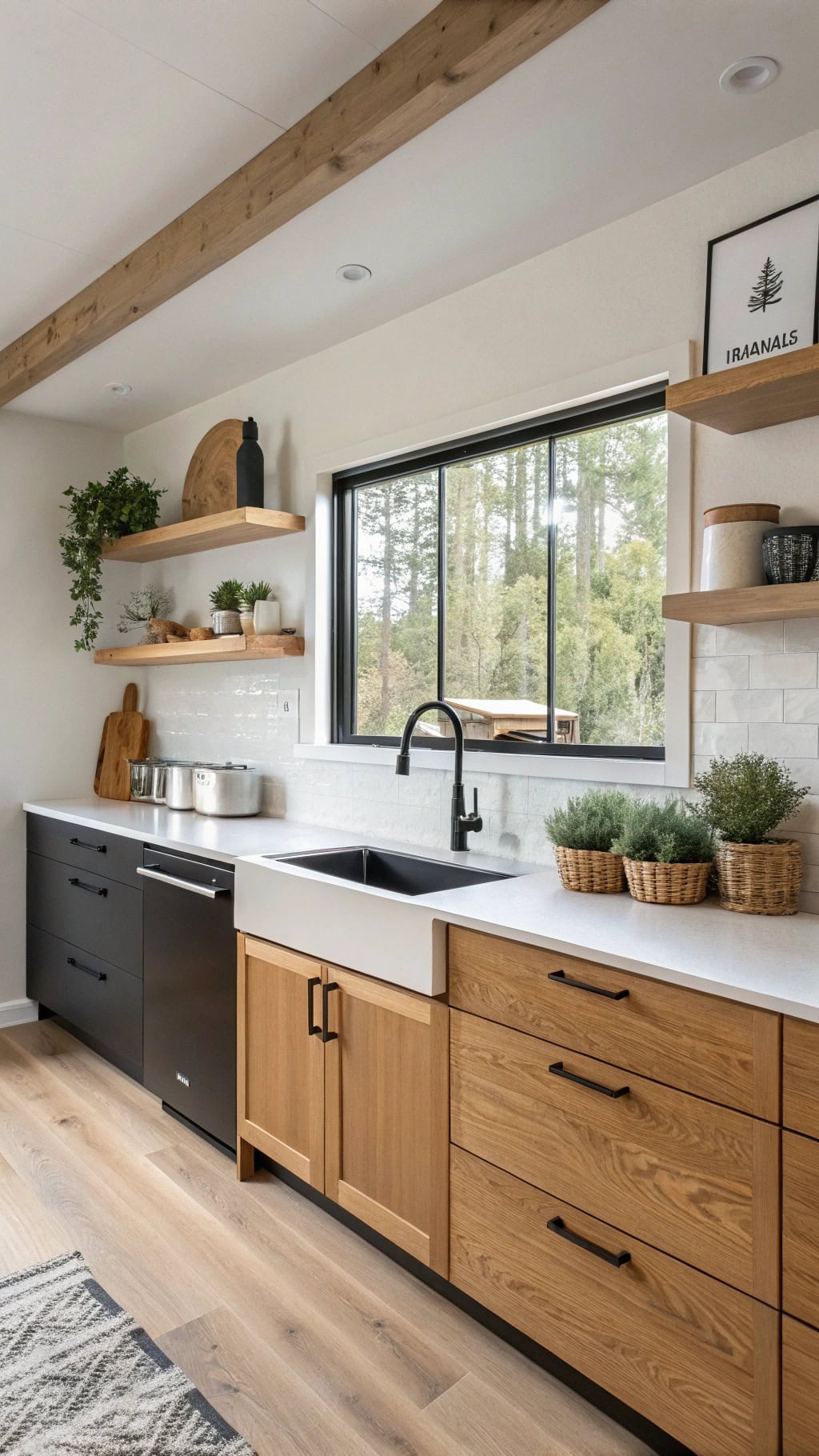 nordic black and oak
