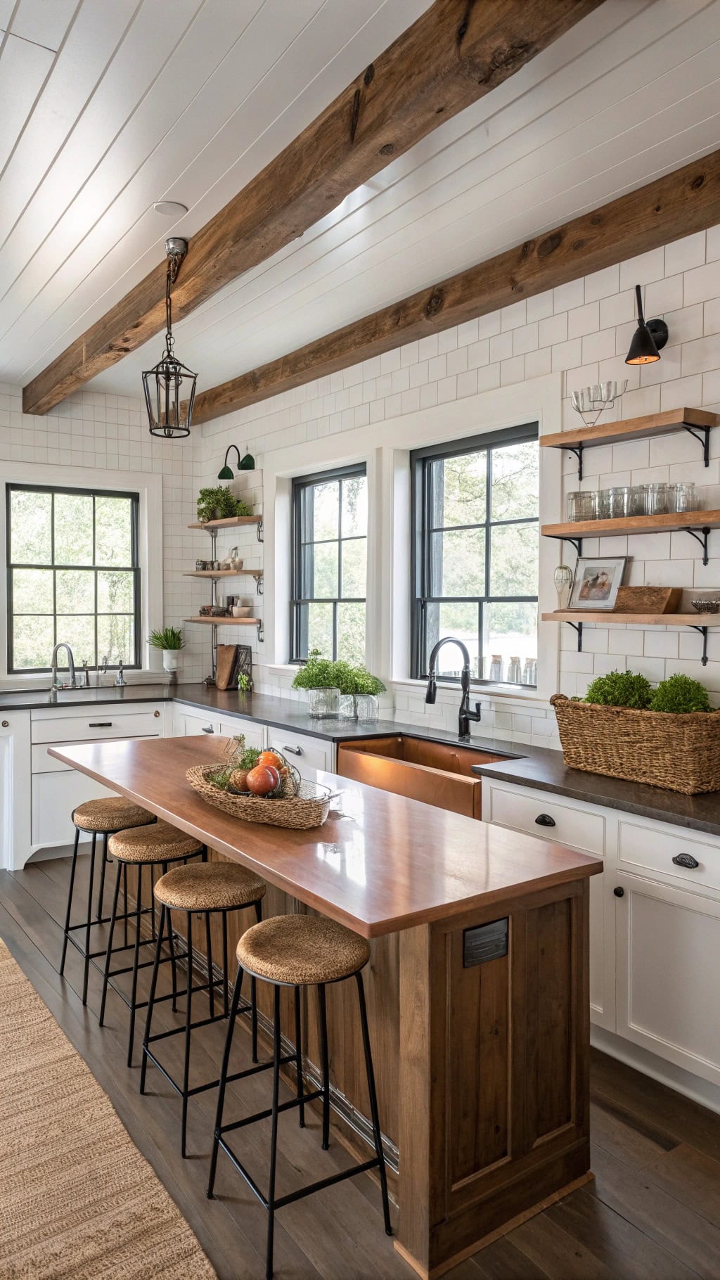 organic copper and wood harmony