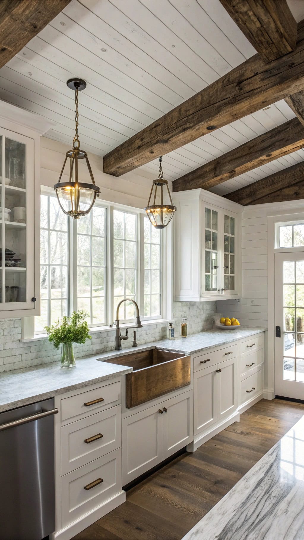 rustic charm with modern balance