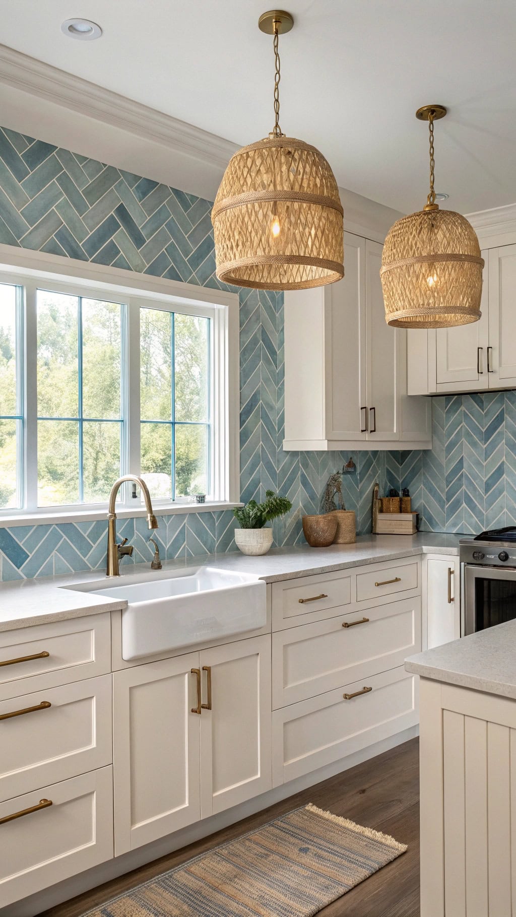 rustic coastal kitchen design
