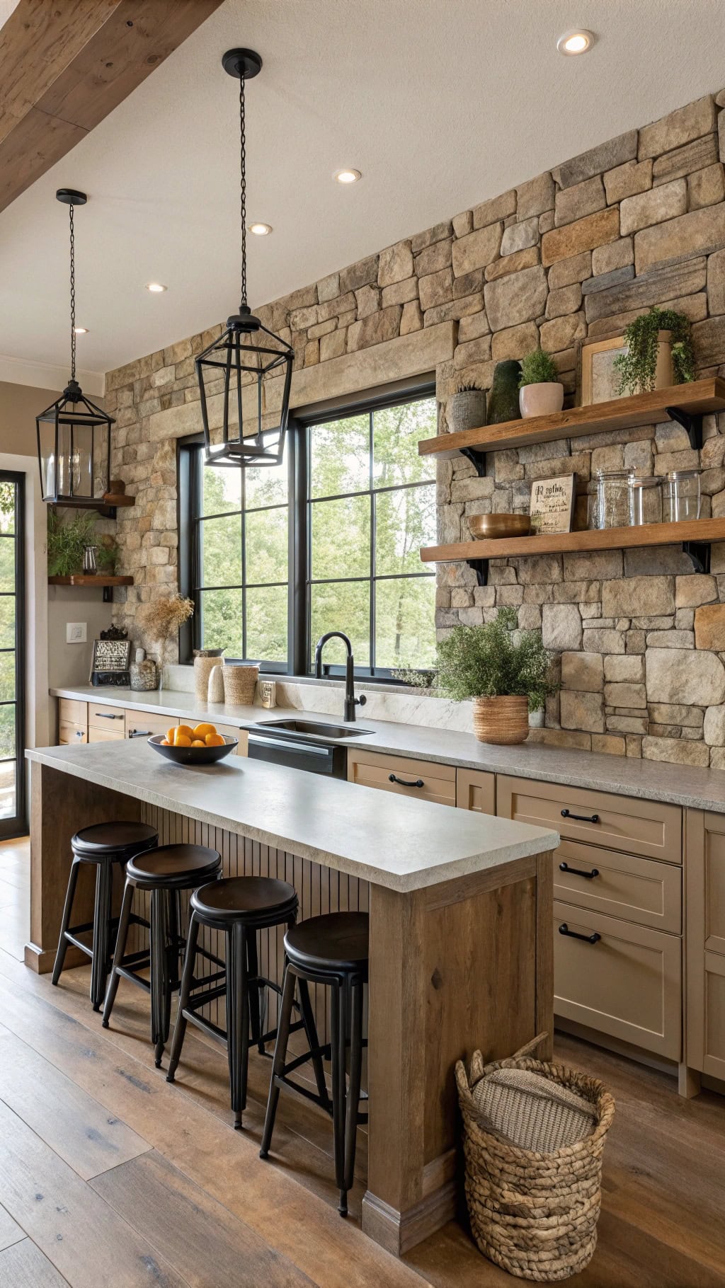 rustic elegance with texture
