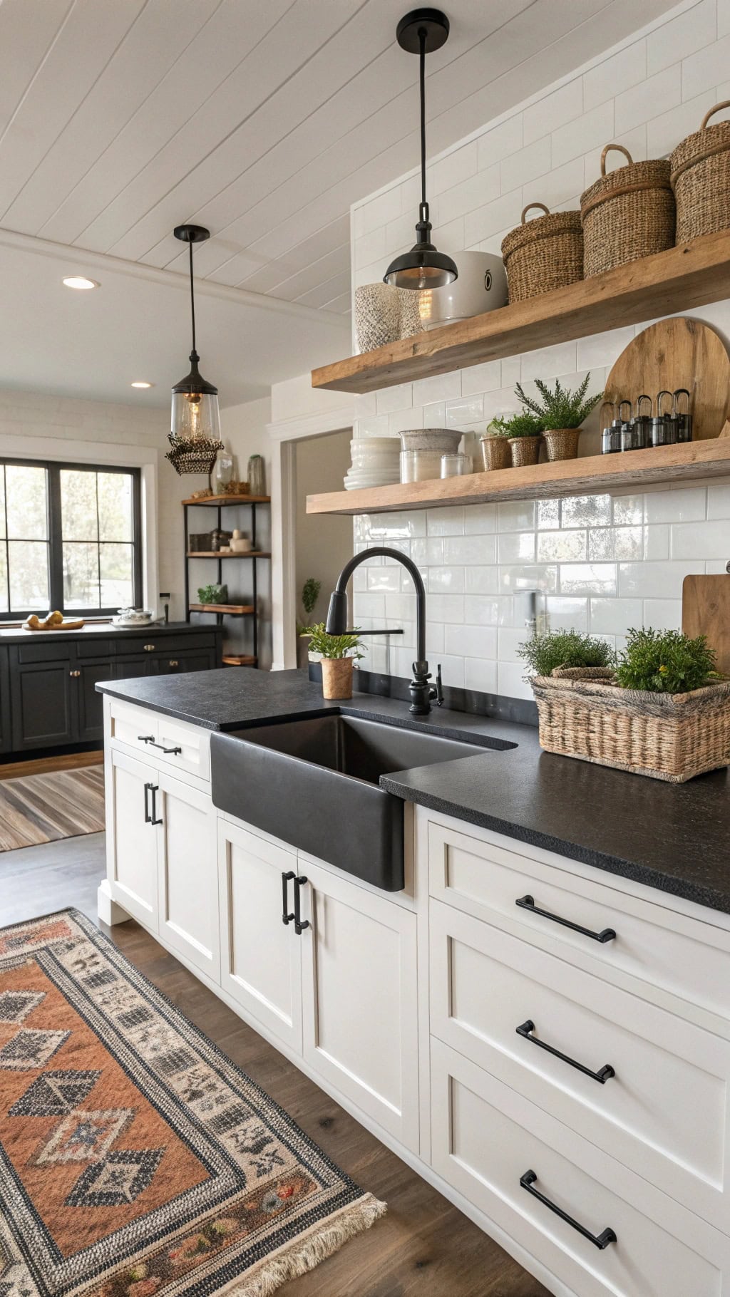rustic modern kitchen blend