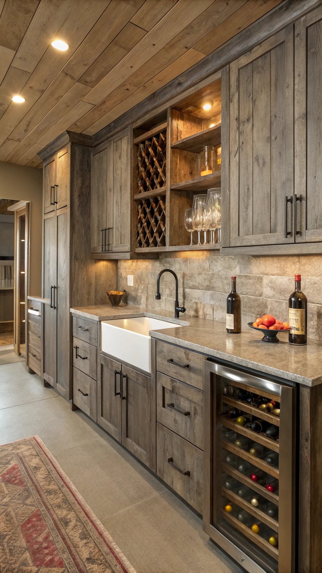 rustic wine storage solutions