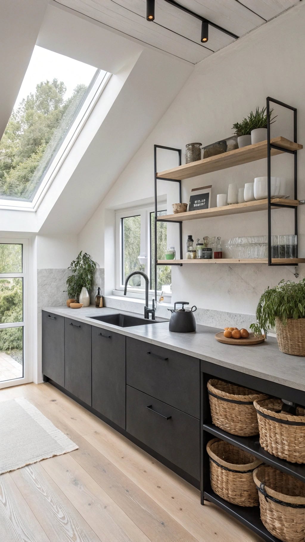 scandinavian black steel elegance