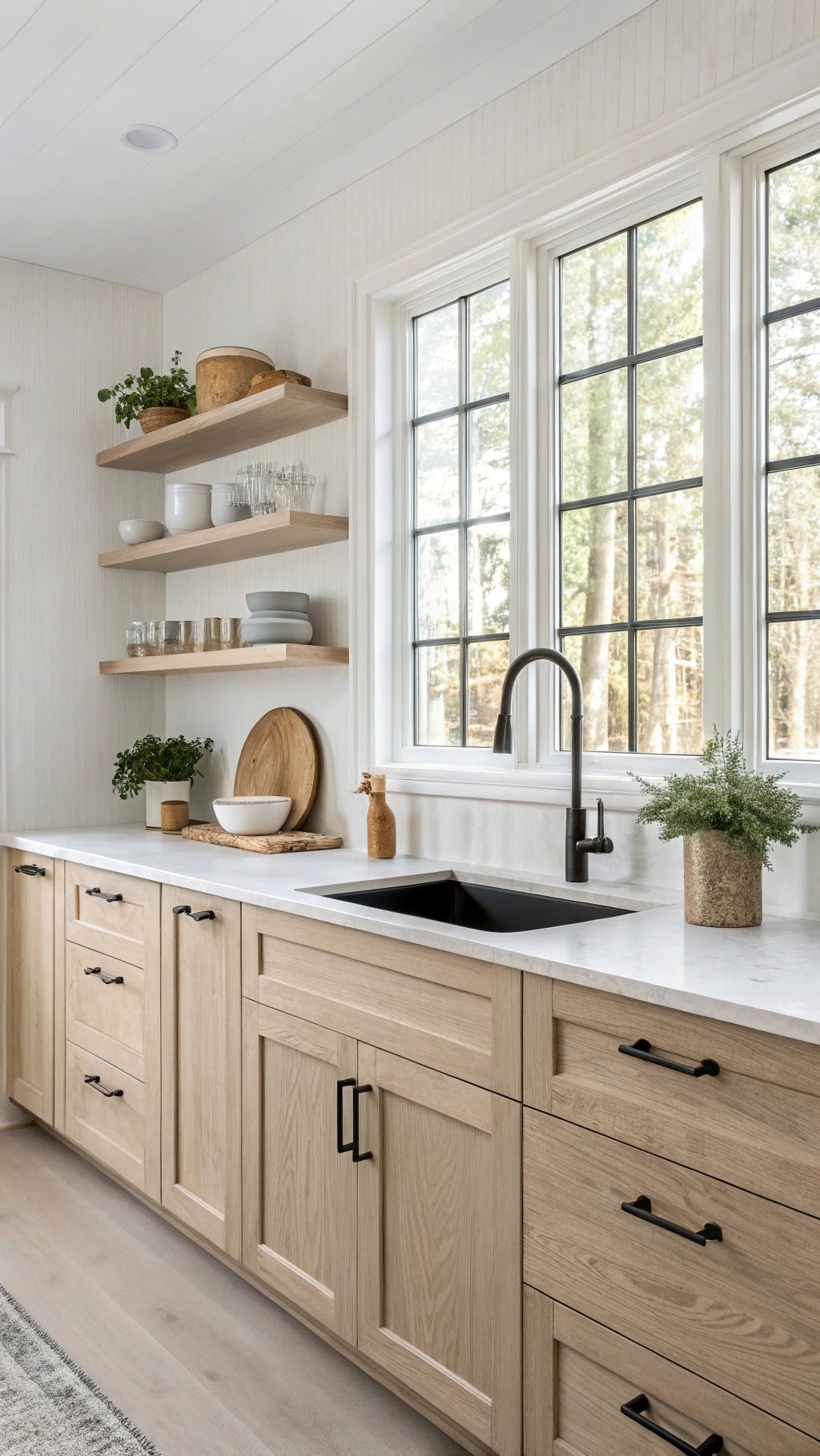 scandinavian cozy kitchen aesthetics