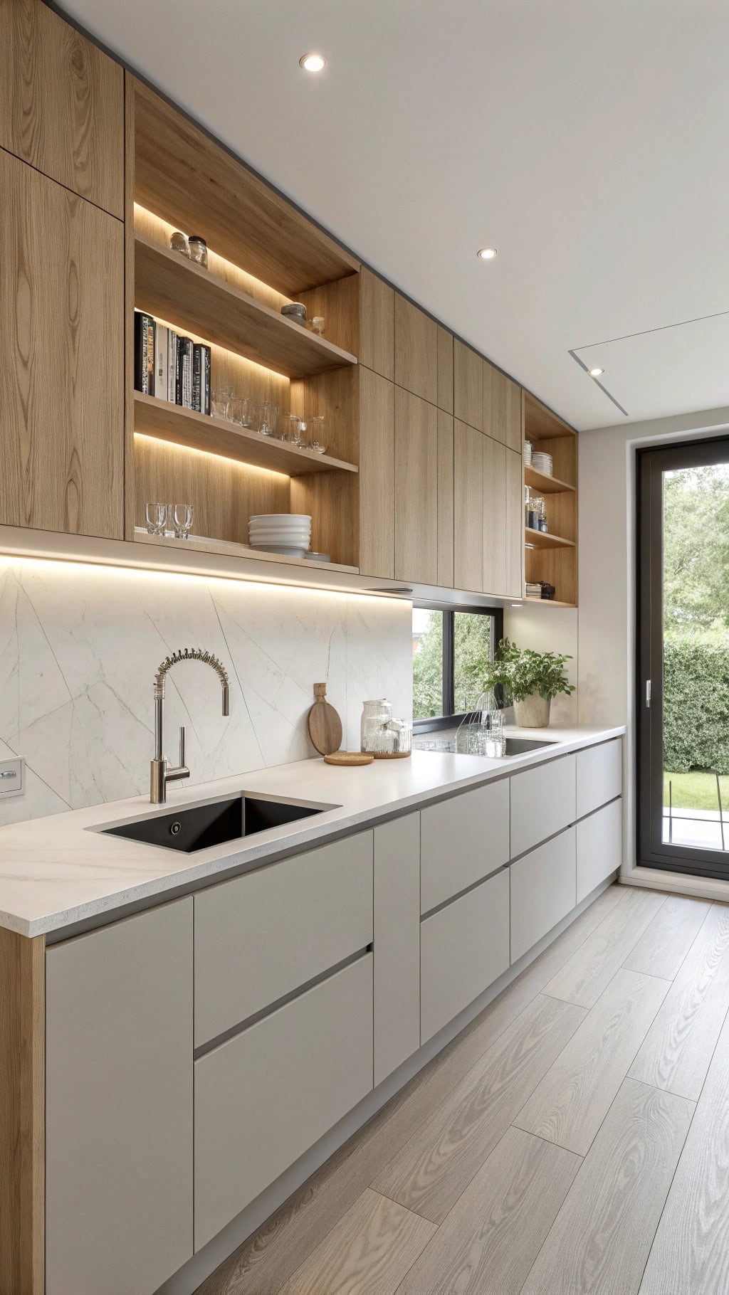 scandinavian minimalism with warmth