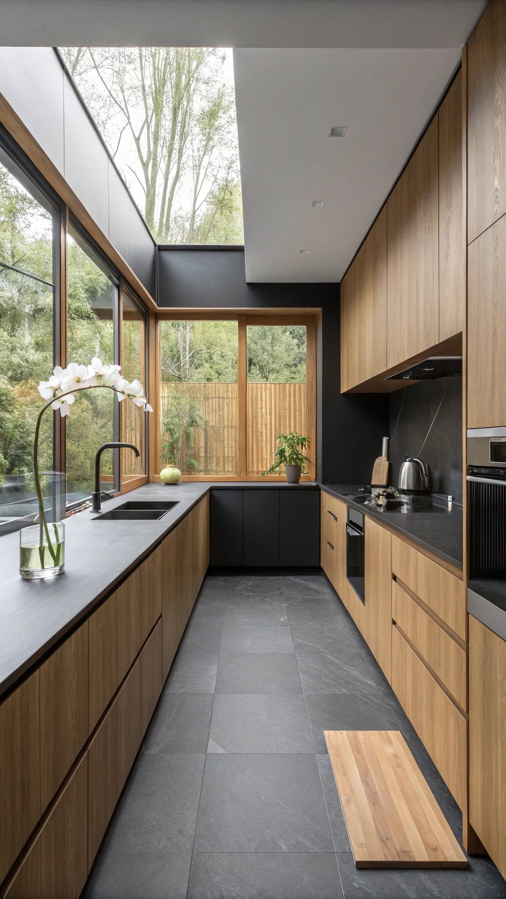 sleek minimalist japanese elegance