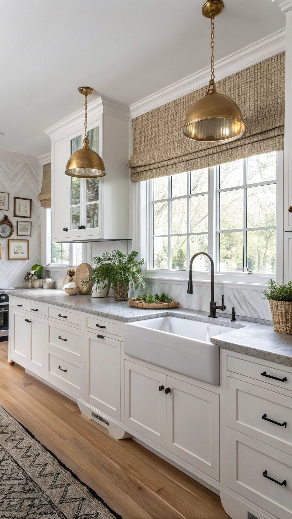 sophisticated black stone hardware