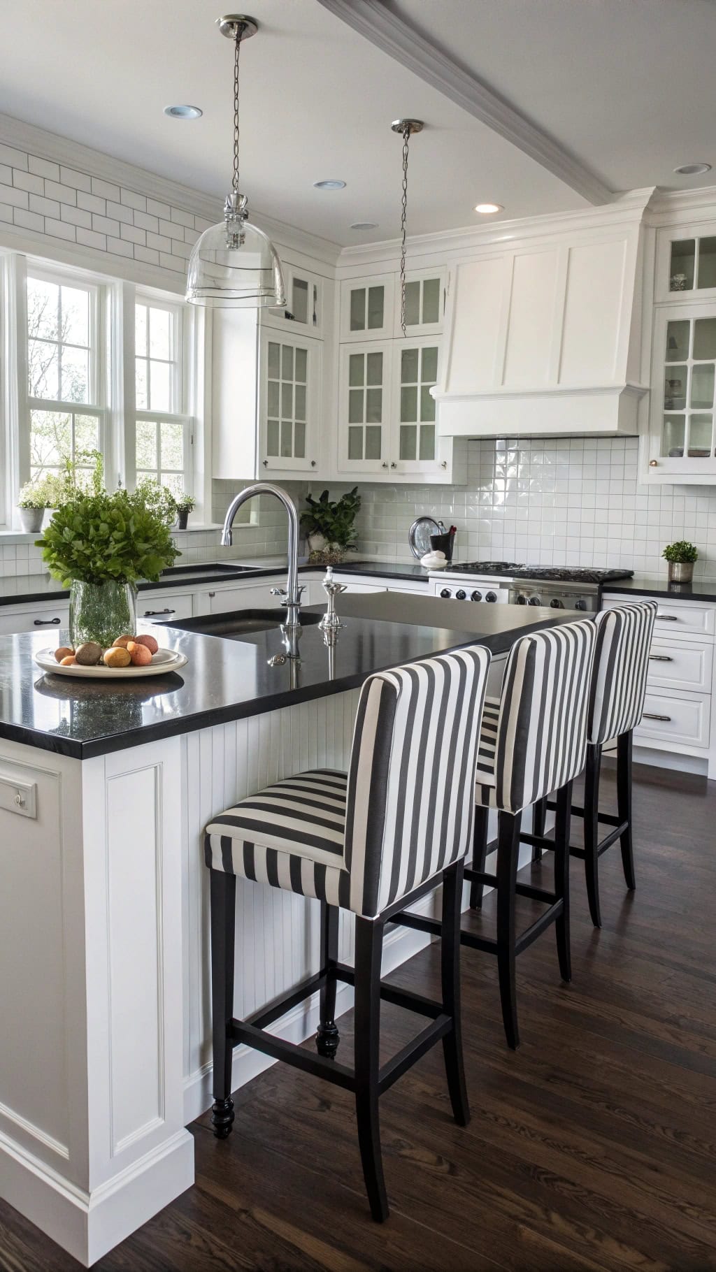 striped bar stool styles