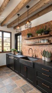 22 Perfect Black and Cream Kitchen Ideas