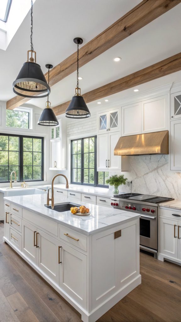 16 Gorgeous Black Pendant Light Kitchen Ideas
