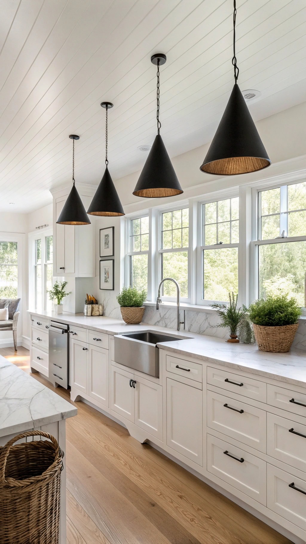 stylish functional kitchen lighting