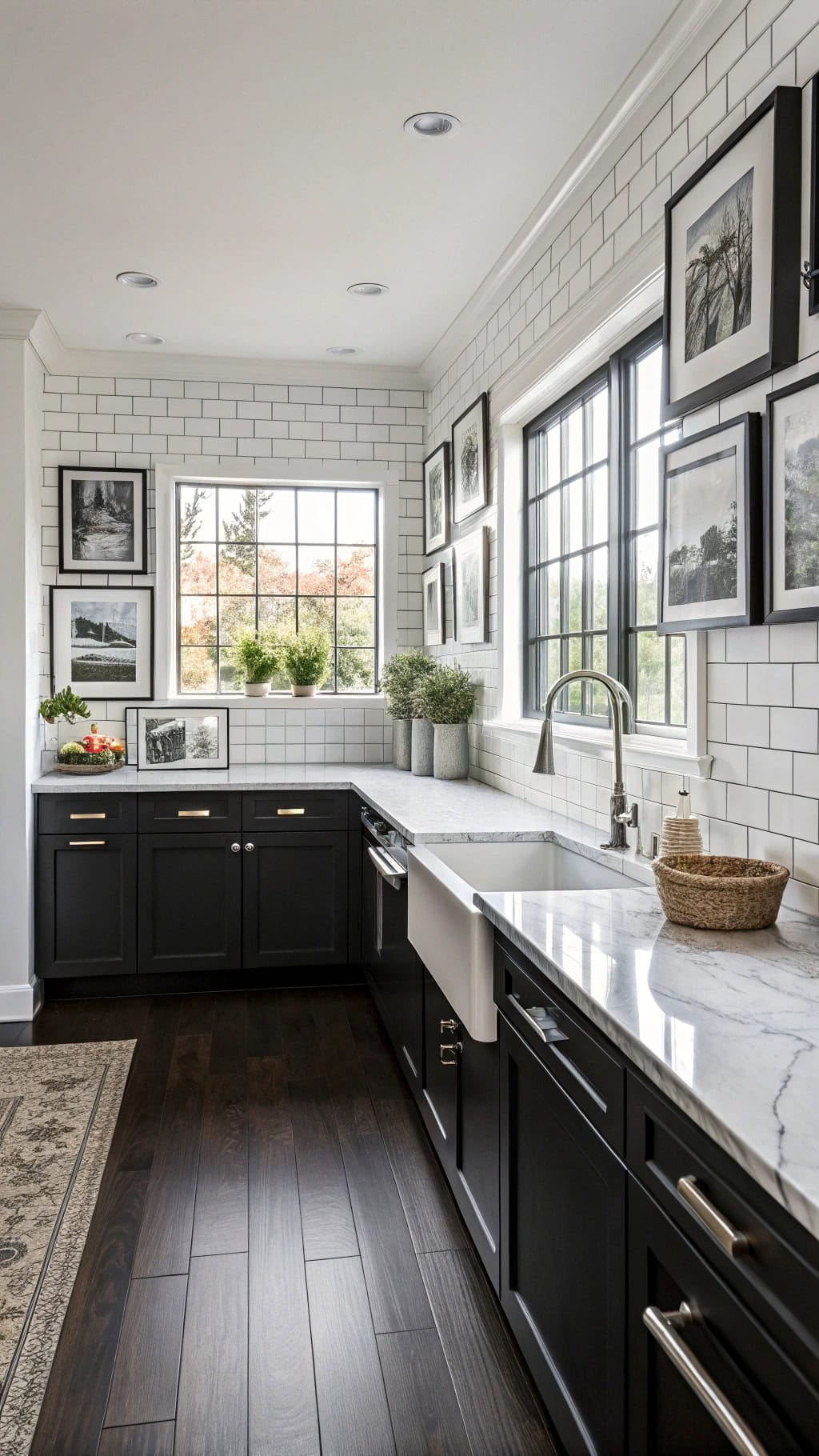 stylish kitchen graphic art