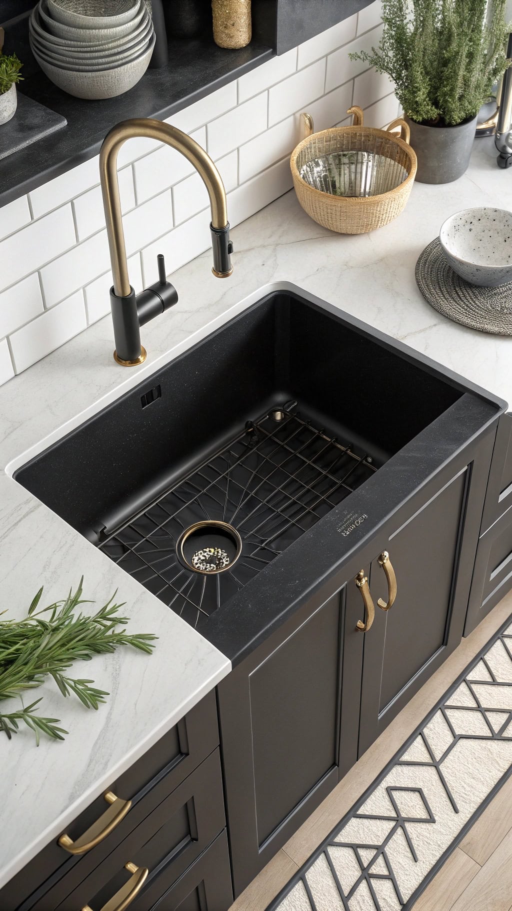 stylish protective sink accessories