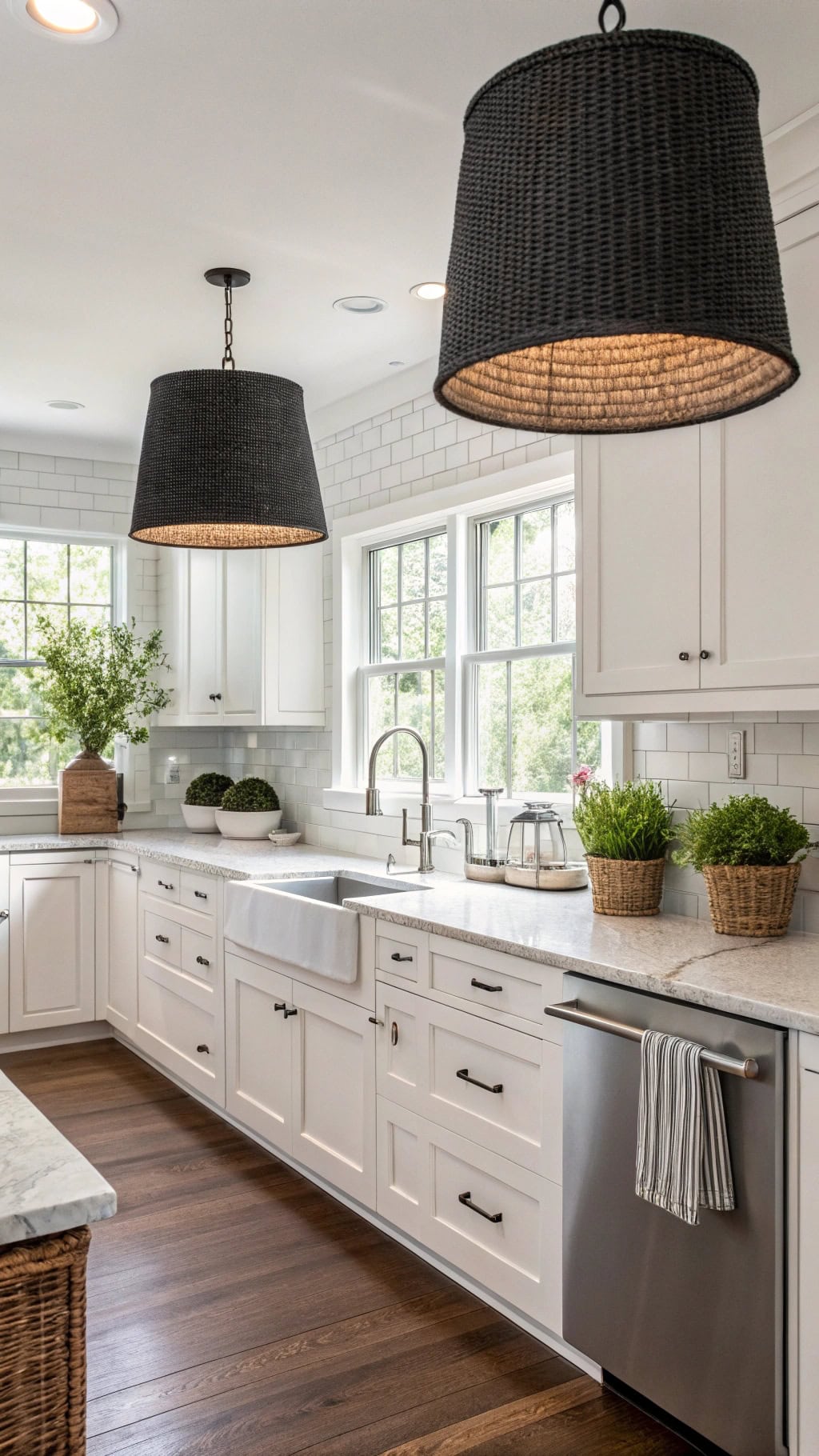 stylish versatile kitchen lighting