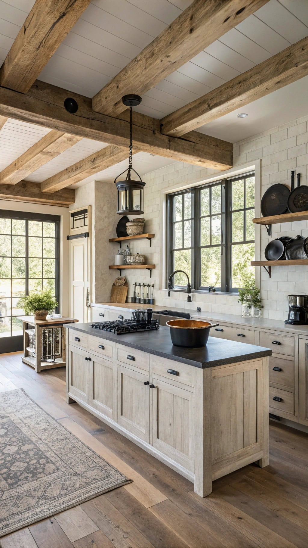 21 Timeless White Oak and Black Kitchen Ideas