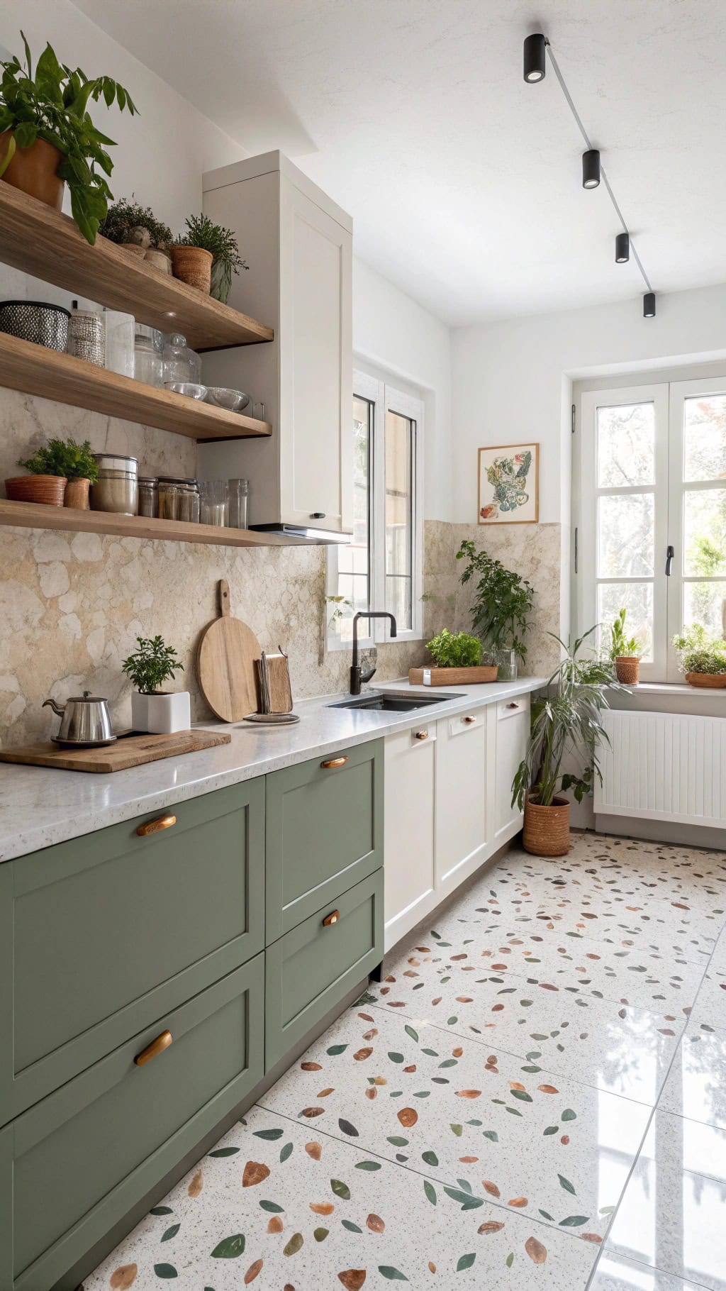 terrazzo kitchen design ideas