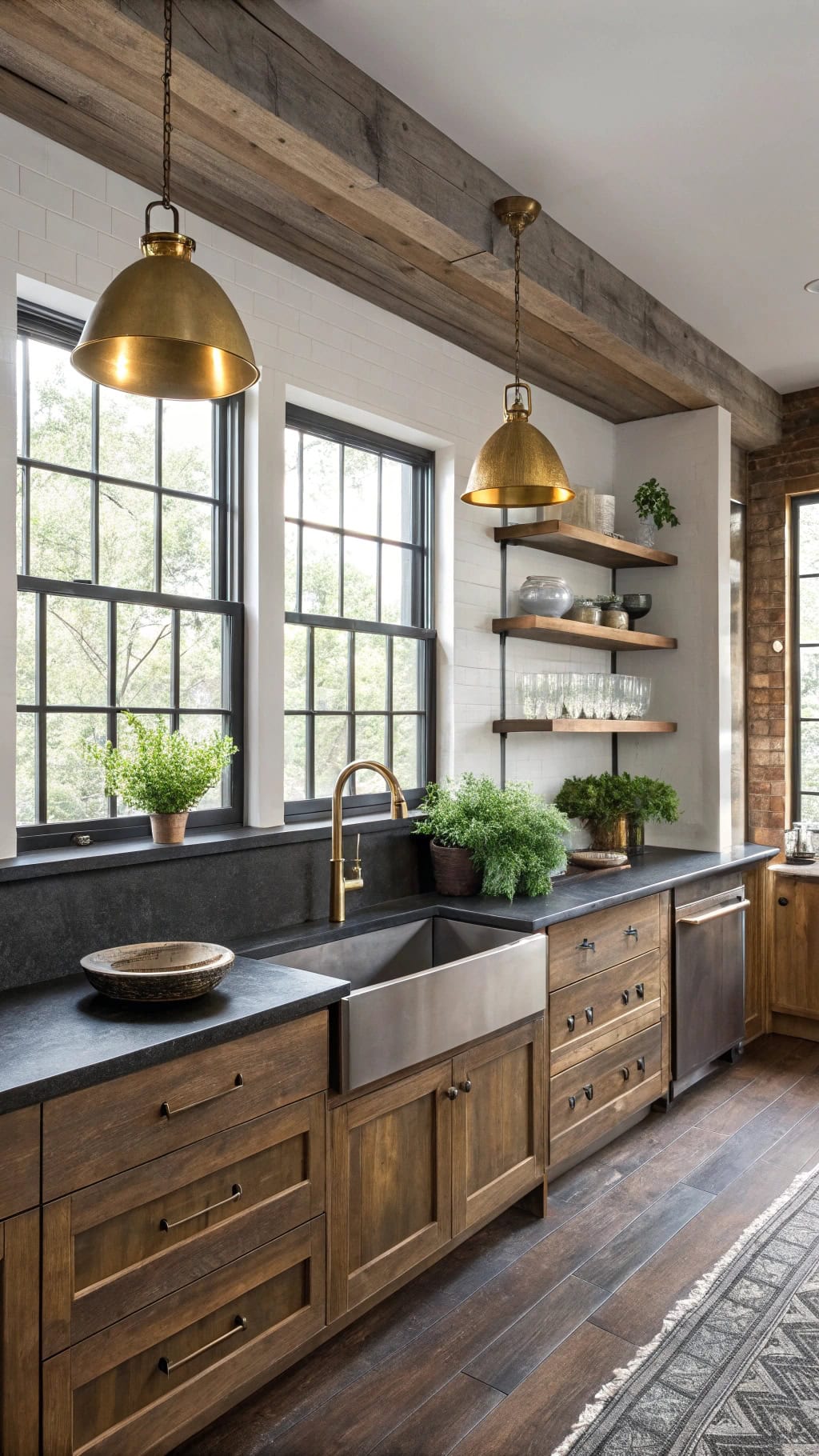 textured black granite countertops