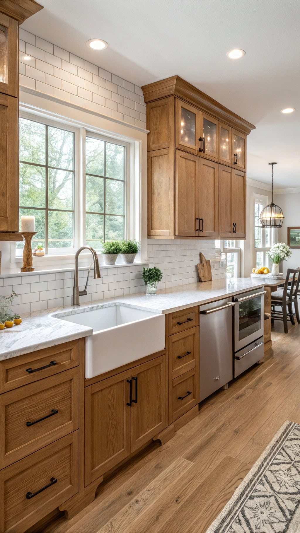 timeless alder shaker kitchen