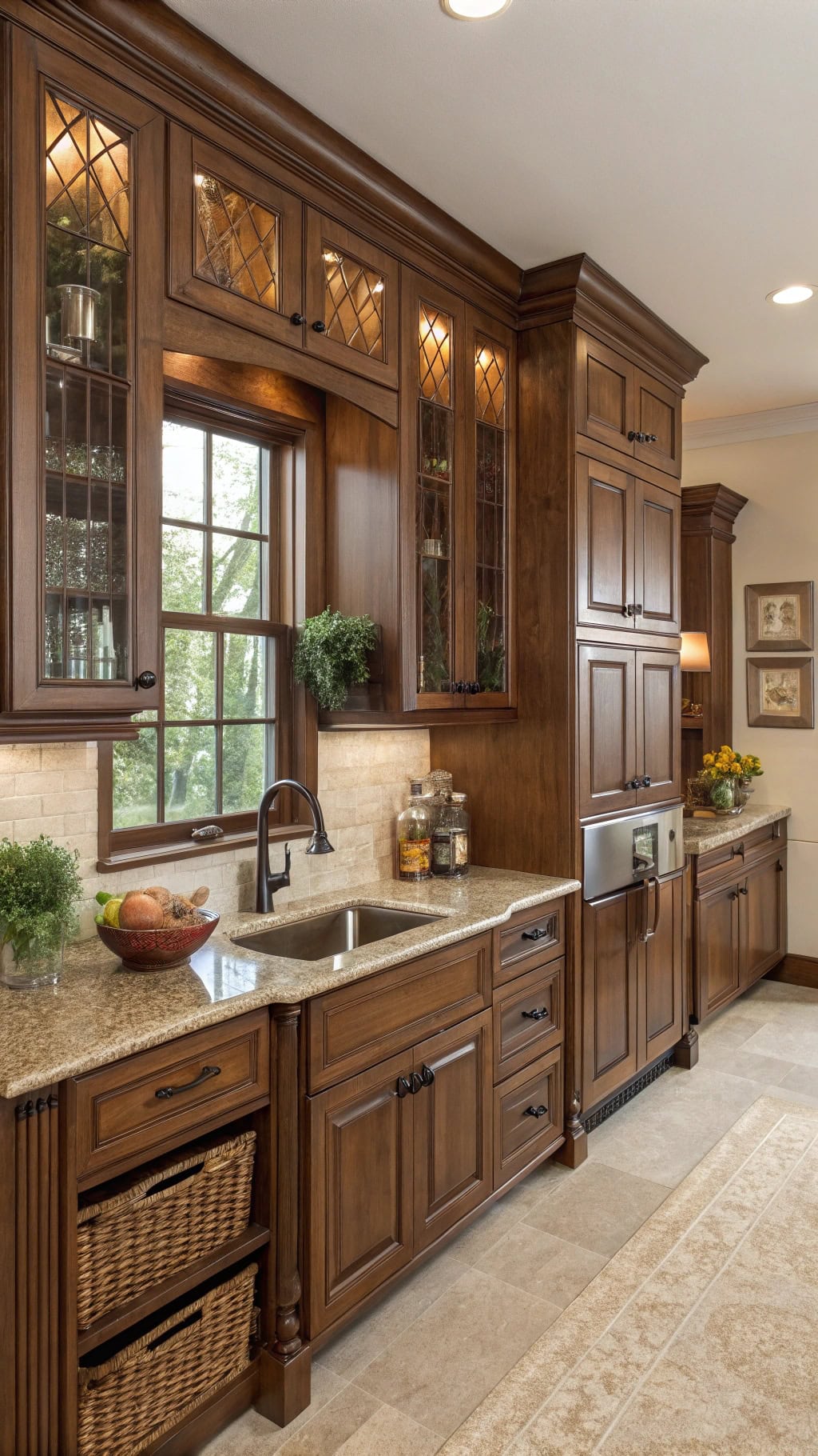 timeless cozy kitchen details