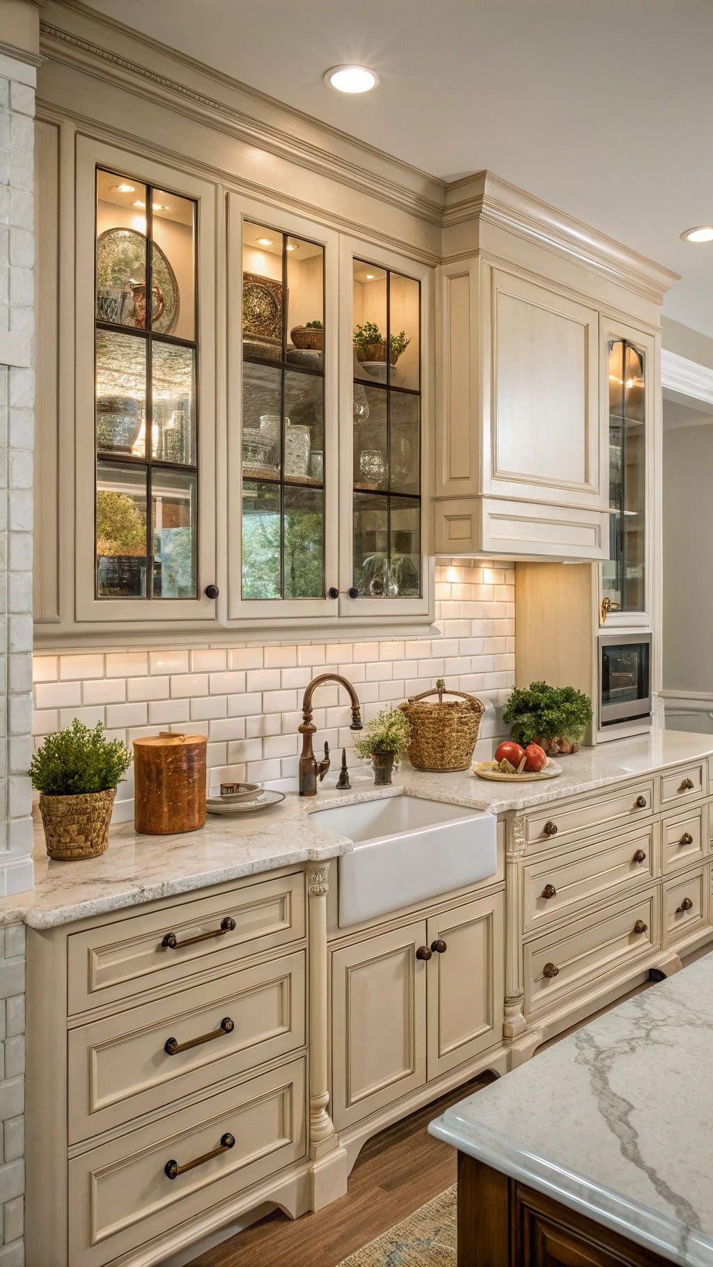 timeless raised panel cabinets