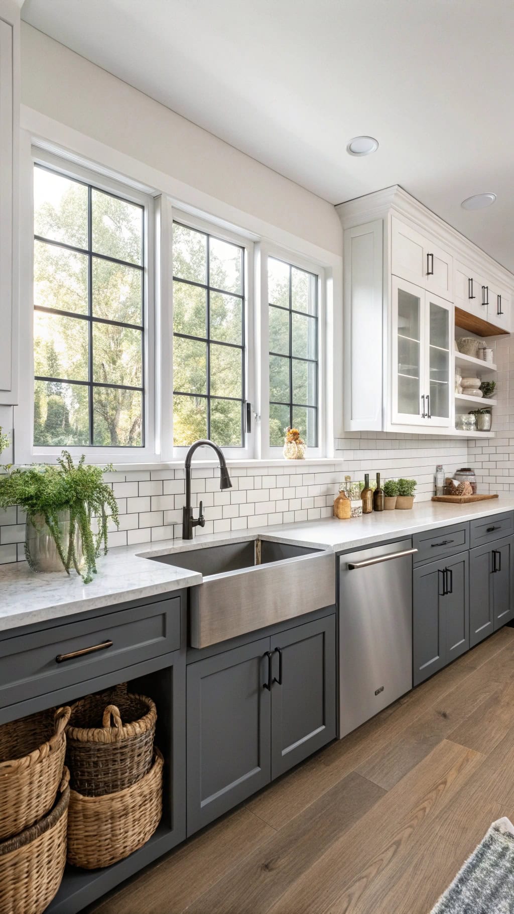 two tone kitchen cabinet ideas