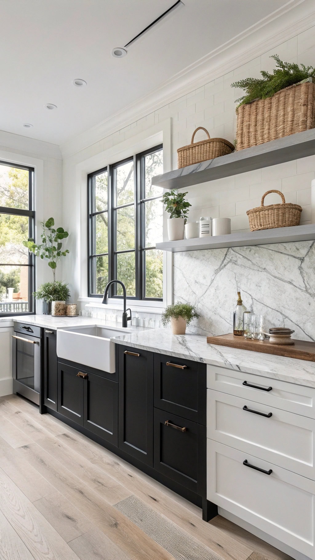 two tone kitchen island designs