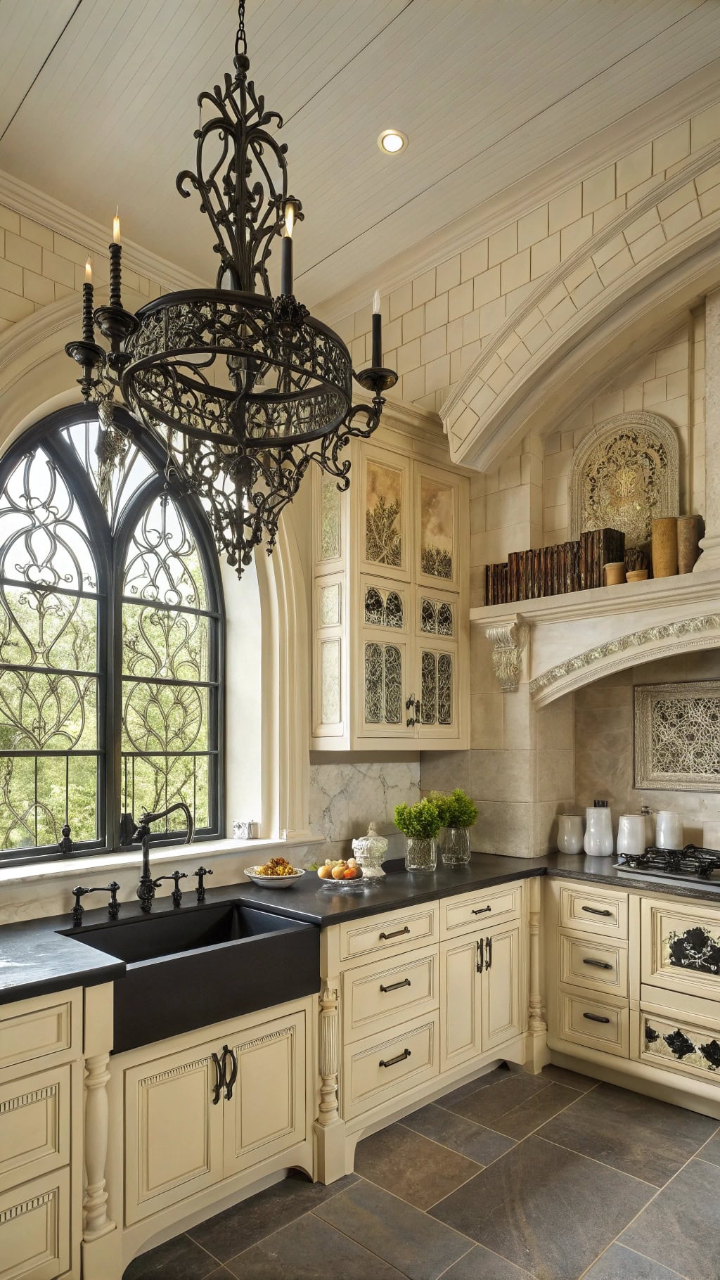 victorian gothic kitchen design