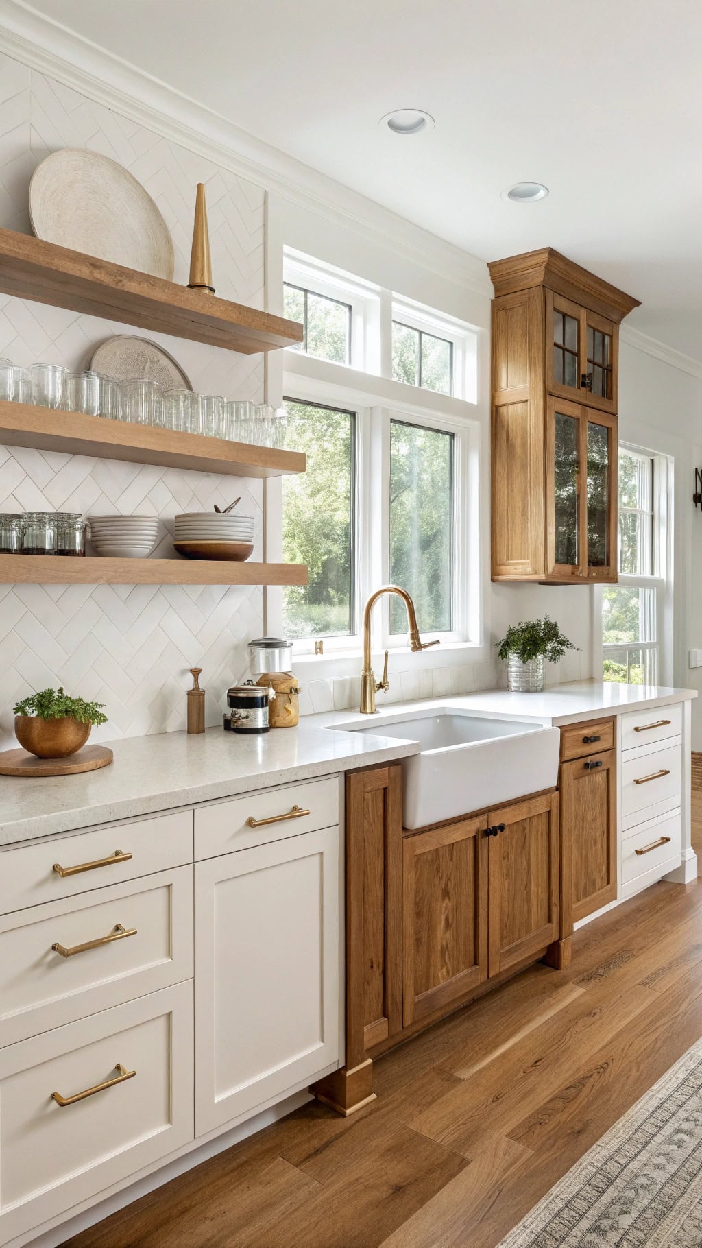 warm honey wood elegance