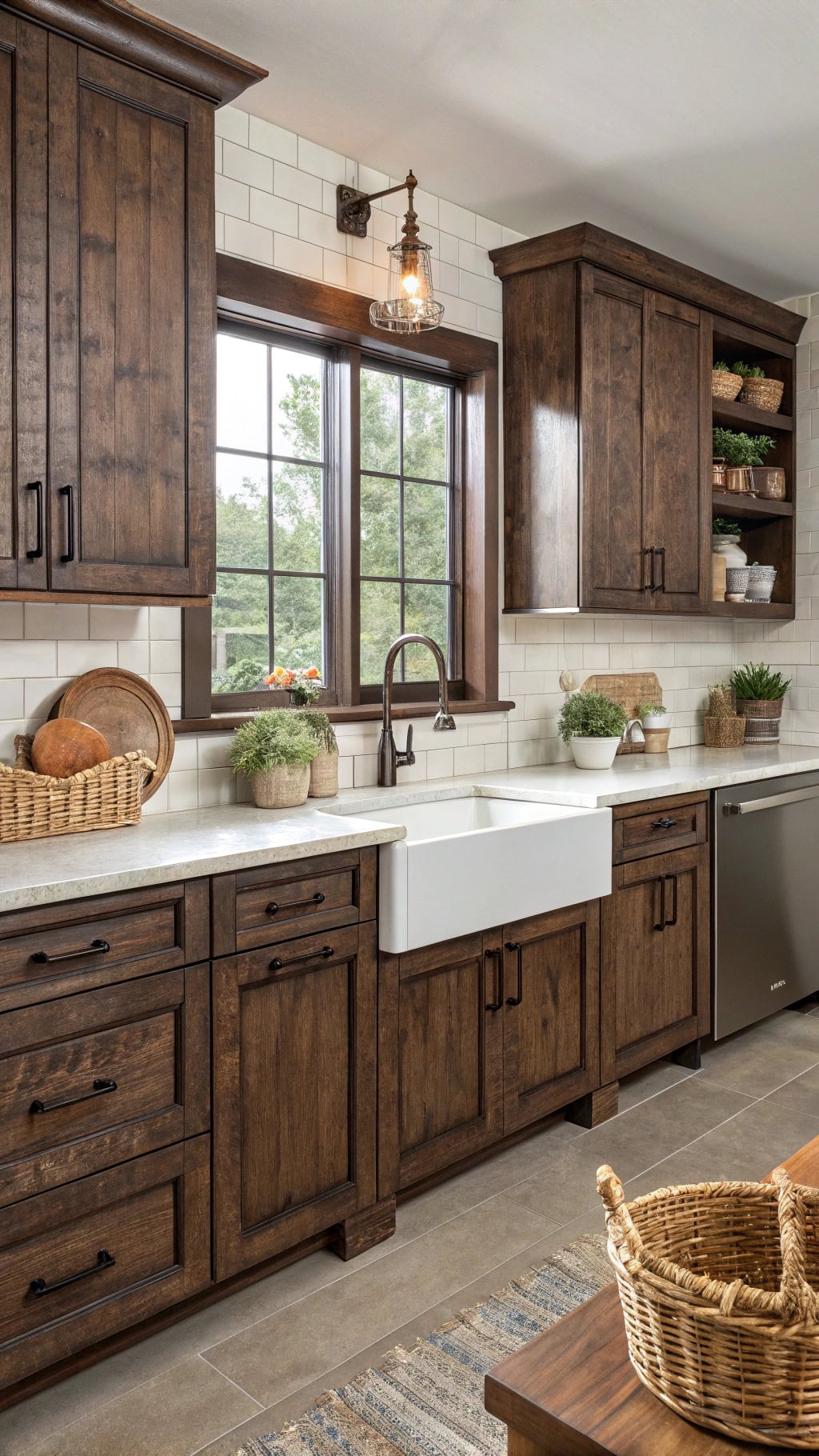 whiskey inspired kitchen cabinetry elegance