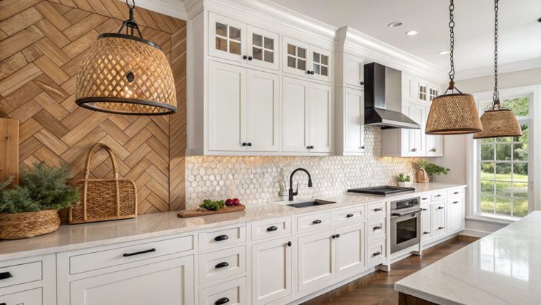 wood backsplash kitchen designs