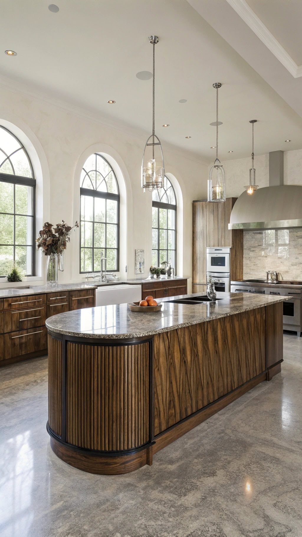 zebrawood island bar elegance