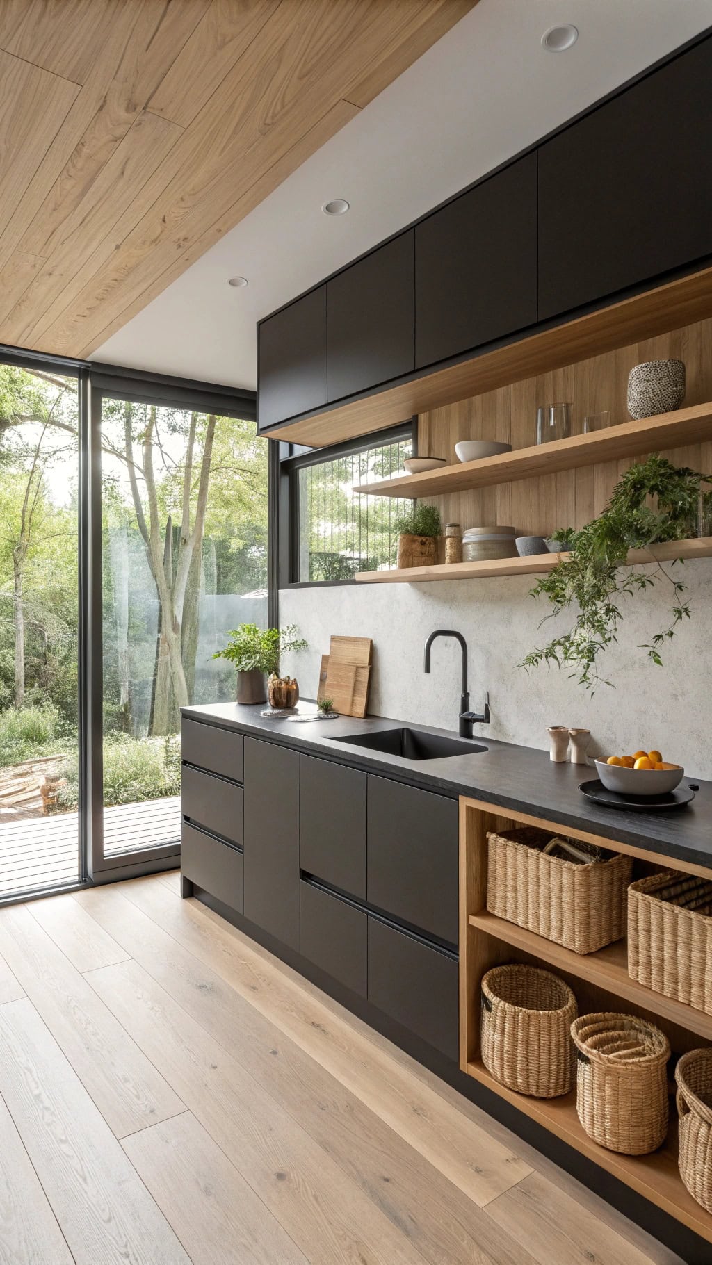 zen minimalist kitchen aesthetic