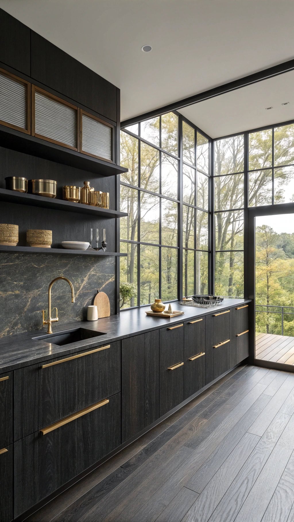 zen minimalist luxury kitchen