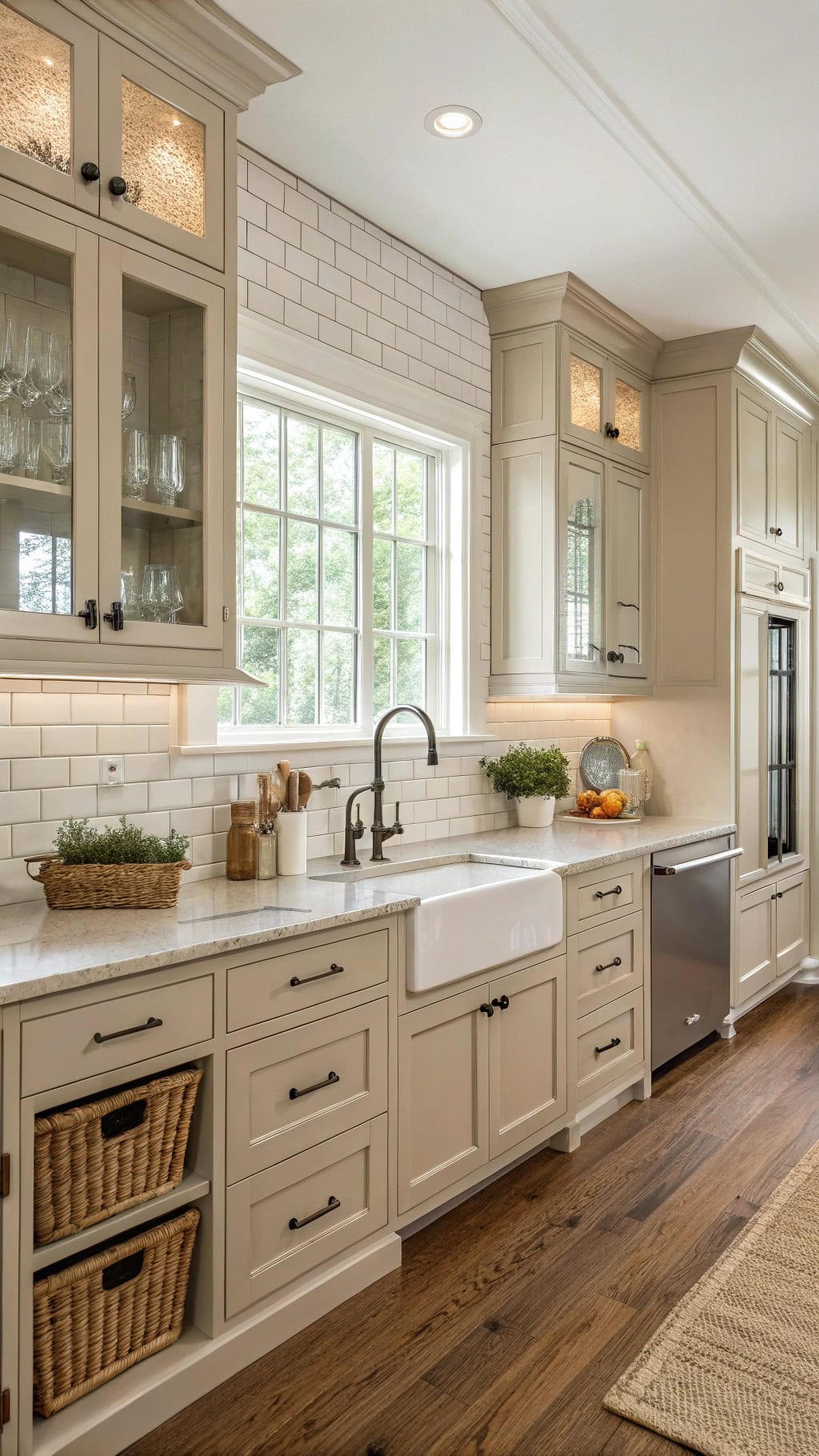 beaded panels add charm