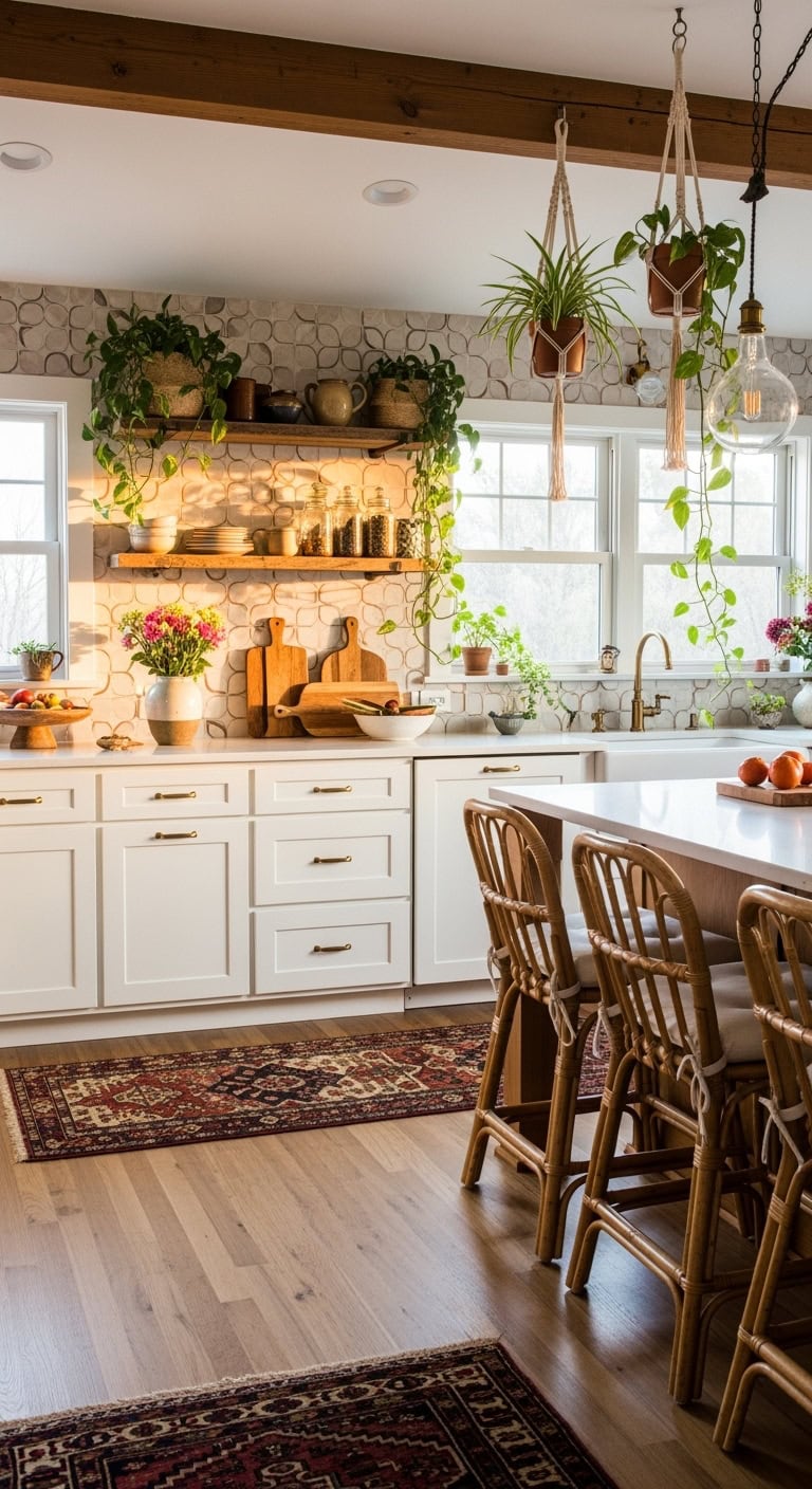 bohemian kitchen design essentials