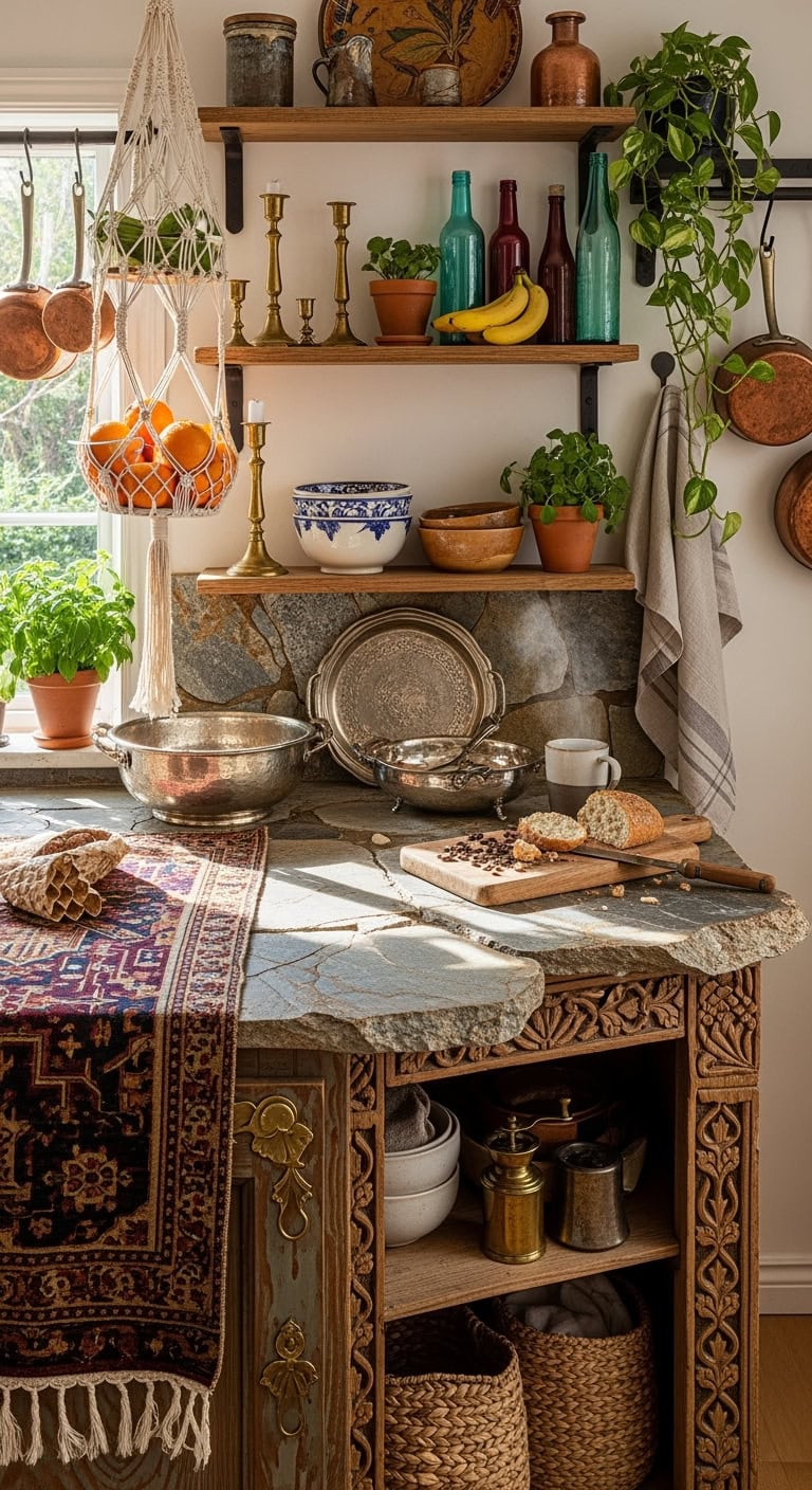 bohemian oasis of collected charm