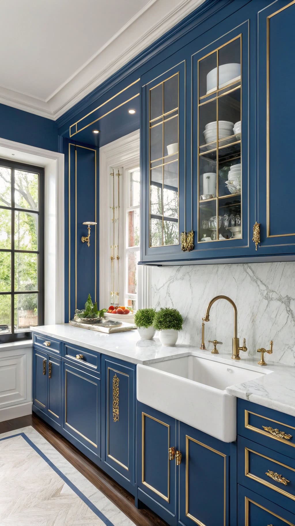 bold royal blue elegance