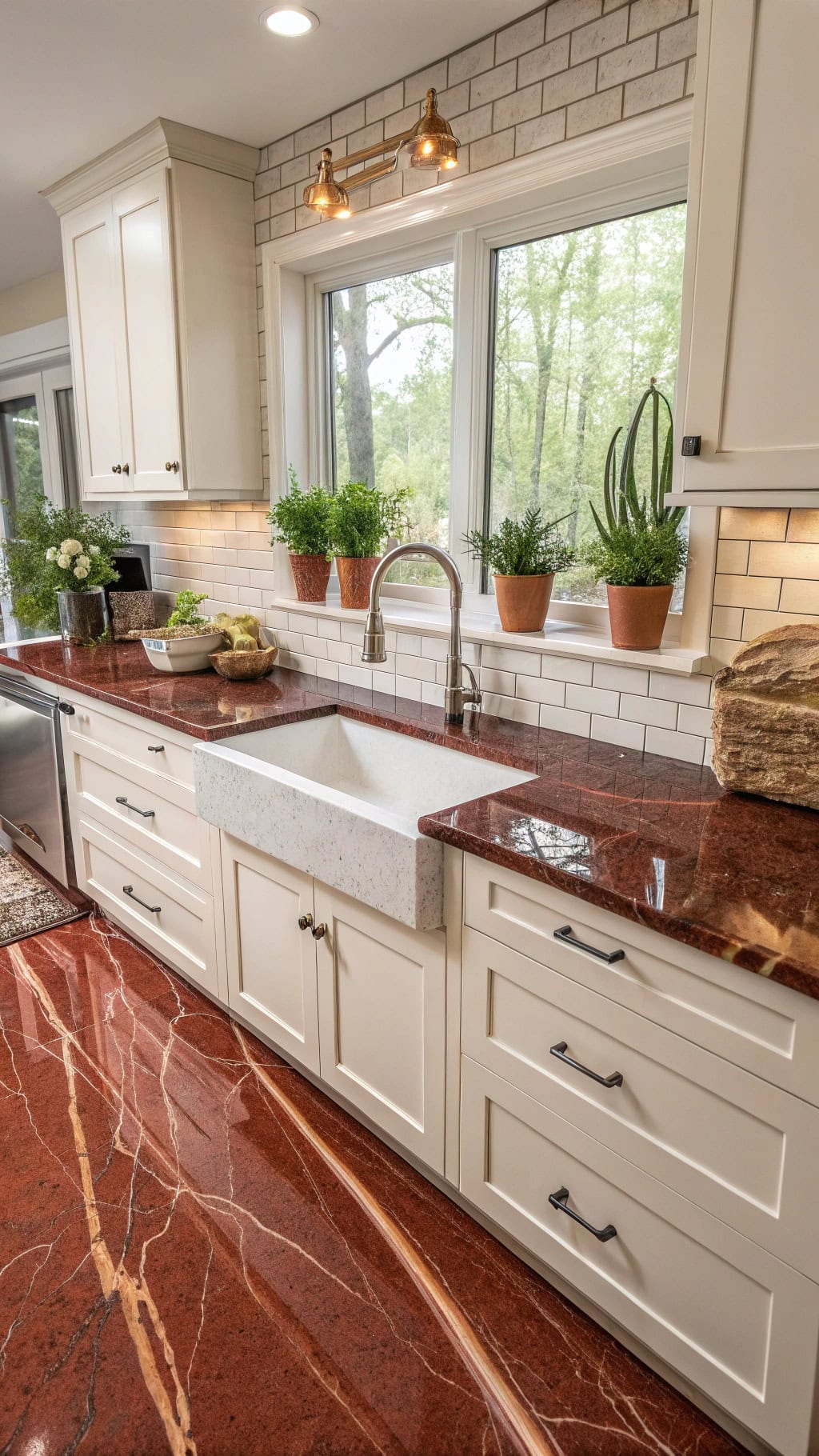 choose striking red veining