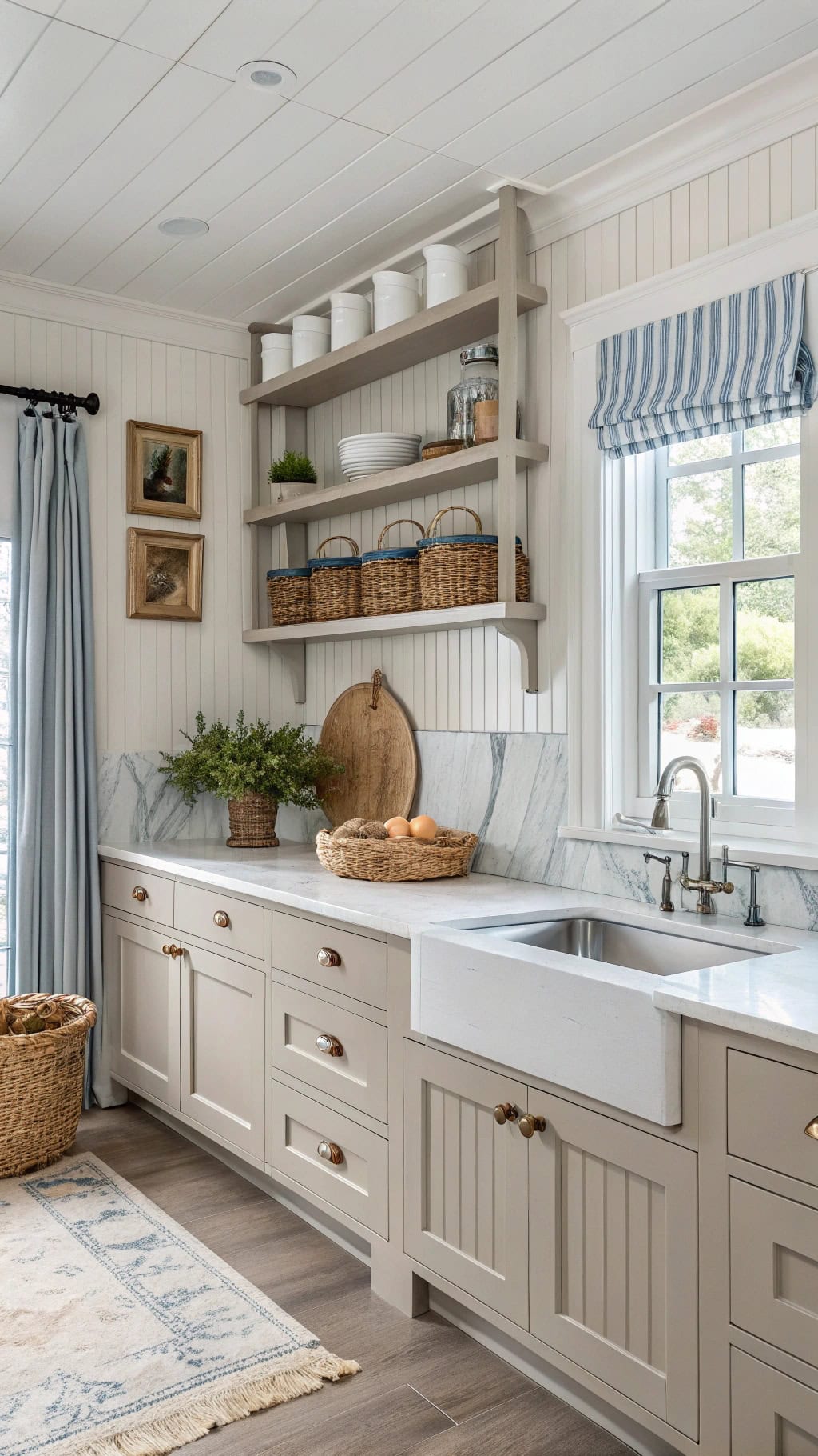 coastal charm kitchen design