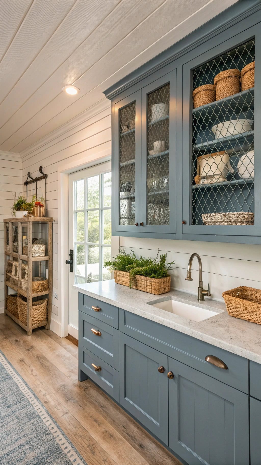 coastal cottage kitchen elements