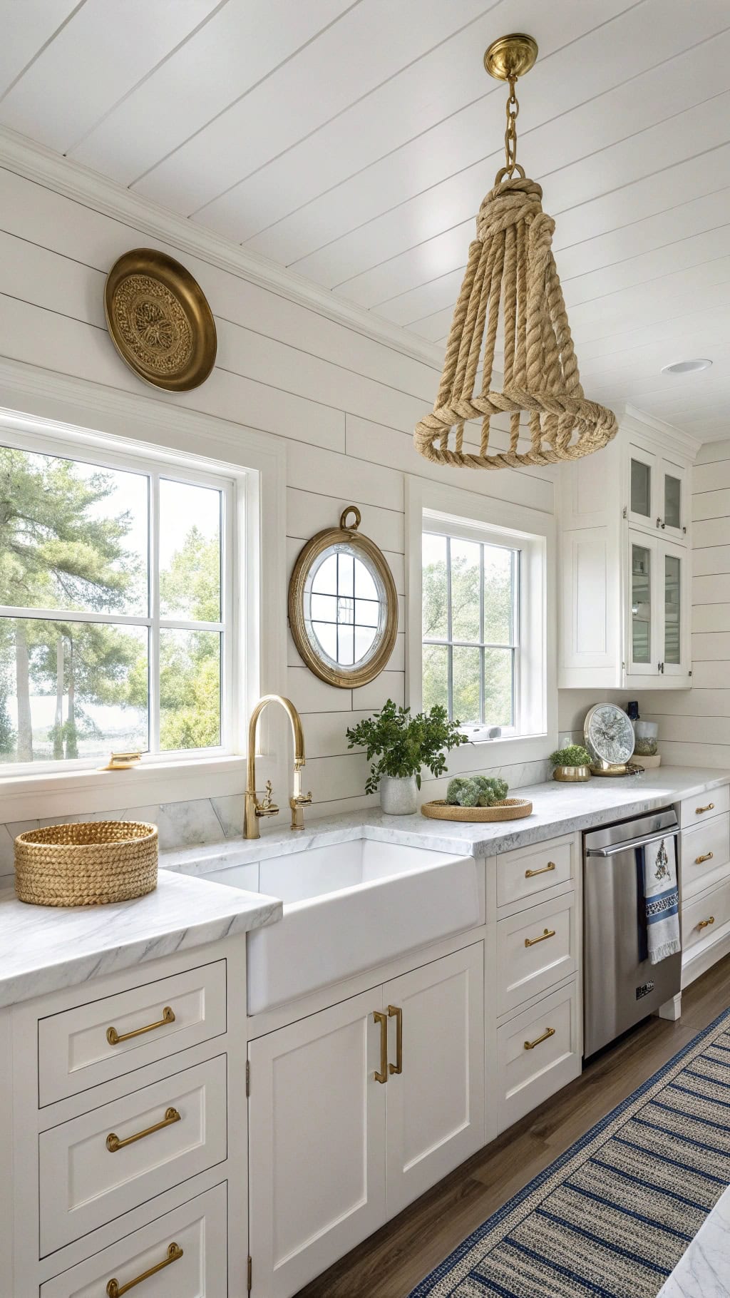 coastal gold nautical elegance
