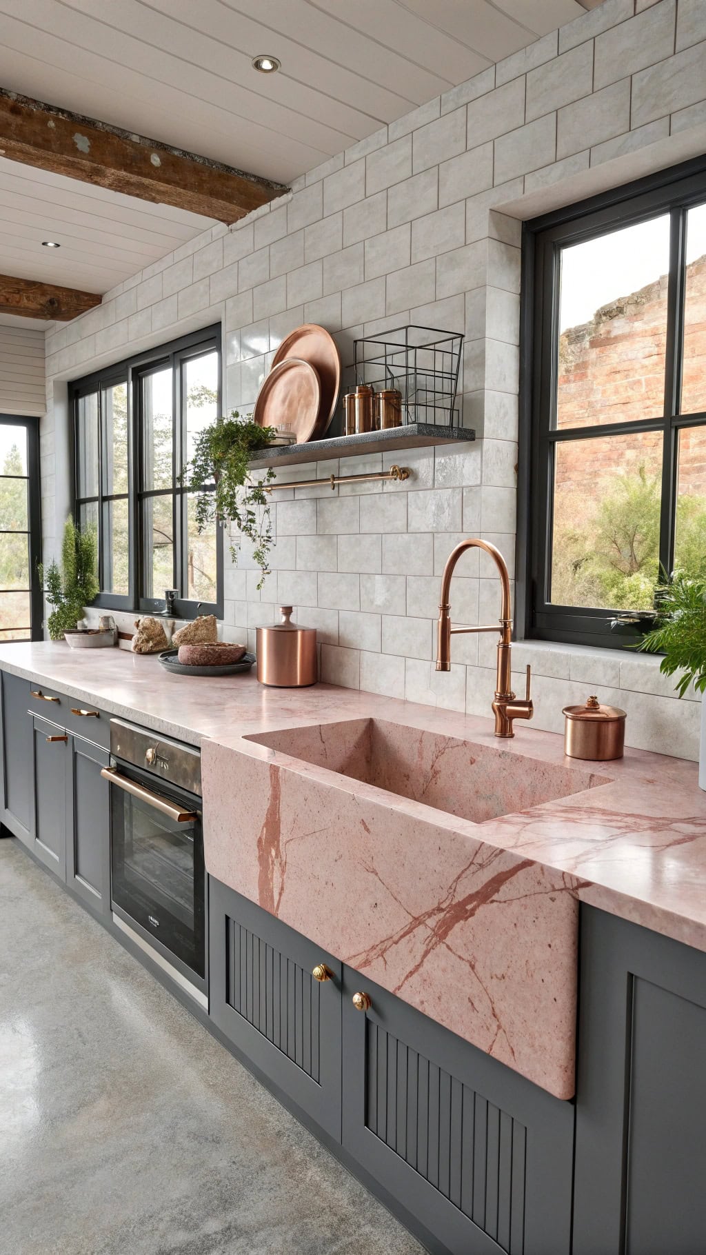 concrete and marble harmony
