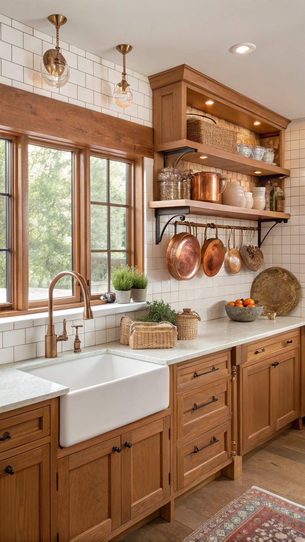 copper hardware for sophistication