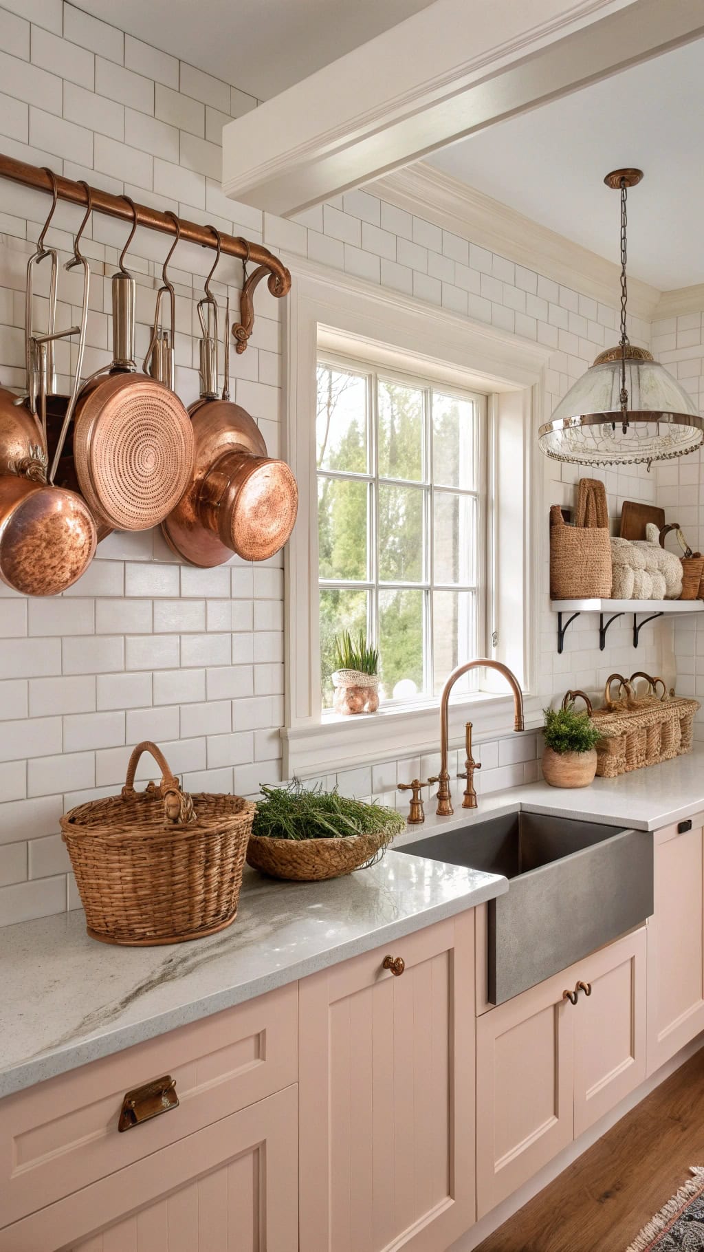 copper pot rail systems