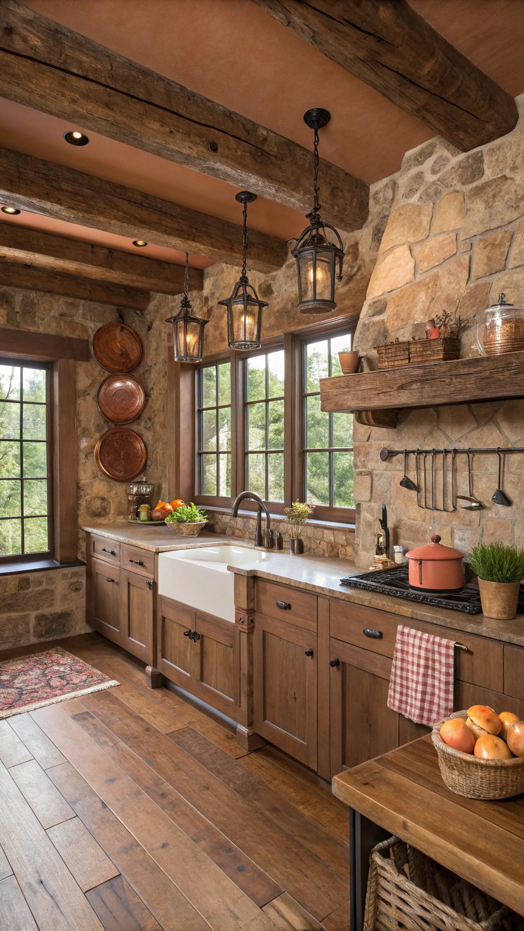 cozy rustic lodge aesthetic