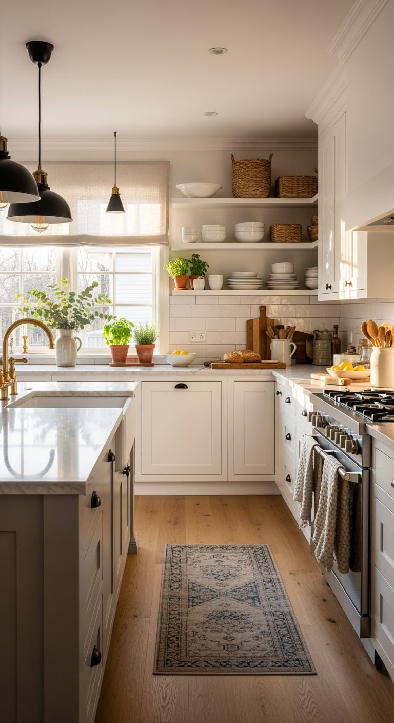 cozy scandinavian kitchen style