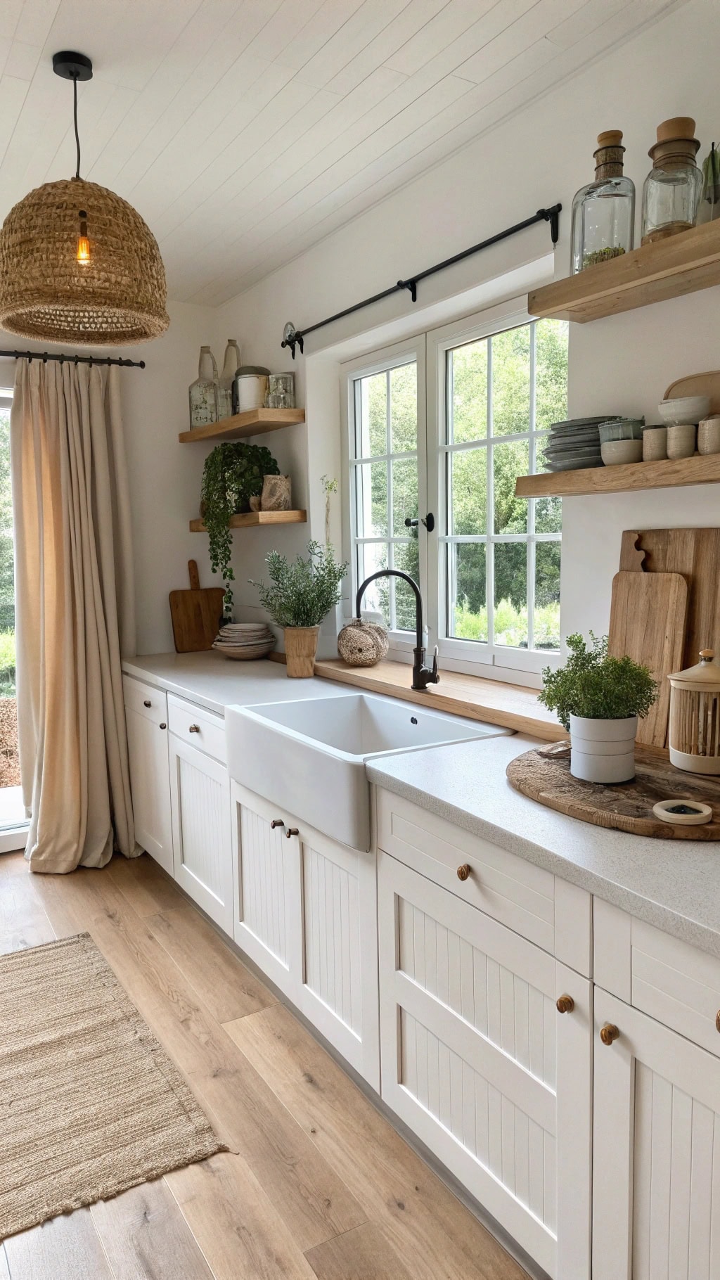 cozy scandinavian kitchen vibes